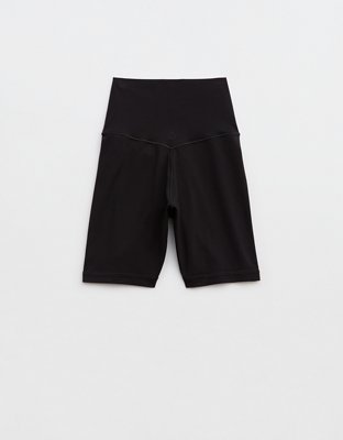 OFFLINE By Aerie Real Me Crossover High Waisted 5" Bike Short - True Black