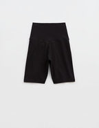 OFFLINE By Aerie Real Me Crossover High Waisted 5" Bike Short - True Black