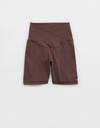 OFFLINE By Aerie Real Me Crossover High Waisted 5" Bike Short - Relic
