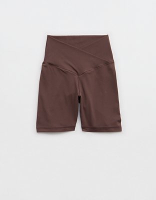 OFFLINE By Aerie Real Me Crossover High Waisted 5" Bike Short - Relic