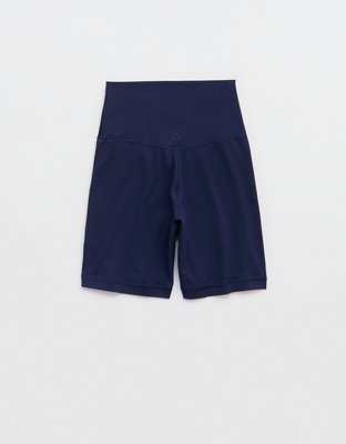 OFFLINE By Aerie Real Me Crossover High Waisted 5" Bike Short - Royal Navy