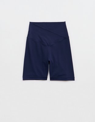OFFLINE By Aerie Real Me Crossover High Waisted 5" Bike Short - Royal Navy
