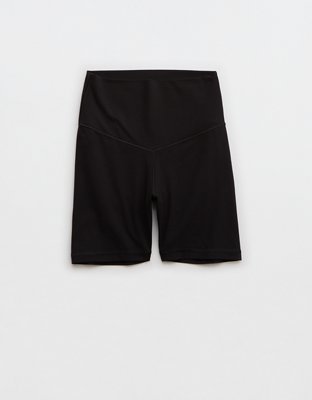 OFFLINE By Aerie Real Me XTRA High Waisted 5" Bike Short - True Black