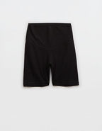OFFLINE By Aerie Real Me XTRA High Waisted 5" Bike Short - True Black