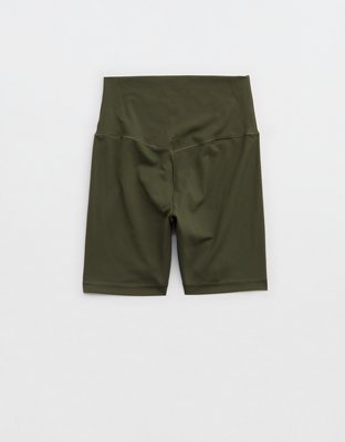 OFFLINE By Aerie Real Me XTRA High Waisted 5" Bike Short - Festive Olive