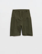 OFFLINE By Aerie Real Me XTRA High Waisted 5" Bike Short - Festive Olive