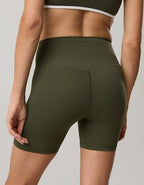 OFFLINE By Aerie Real Me XTRA High Waisted 5" Bike Short - Festive Olive