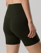 OFFLINE By Aerie Real Me XTRA High Waisted 5" Bike Short - Olive Petal