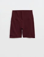 OFFLINE By Aerie Real Me XTRA High Waisted 5" Bike Short - Royal Berry