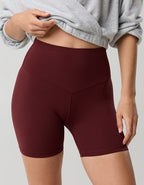 OFFLINE By Aerie Real Me XTRA High Waisted 5" Bike Short - Royal Berry