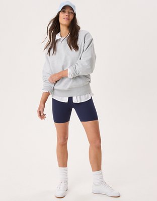 OFFLINE By Aerie Real Me XTRA High Waisted 5" Bike Short - Royal Navy