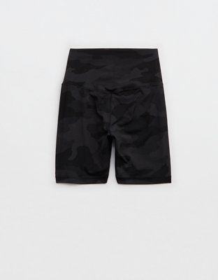 OFFLINE By Aerie Real Me XTRA High Waisted 5" Bike Short - Black Charcoal