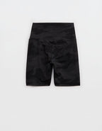 OFFLINE By Aerie Real Me XTRA High Waisted 5" Bike Short - Black Charcoal