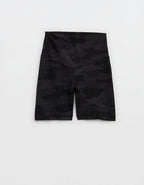OFFLINE By Aerie Real Me XTRA High Waisted 5" Bike Short - Black Charcoal