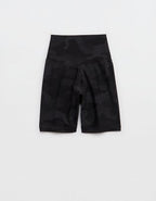 OFFLINE By Aerie Real Me Crossover High Waisted 5" Bike Short - Black Charcoal
