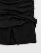 OFFLINE By Aerie Real Me 5" Foldover Skirted Bike Short - True Black