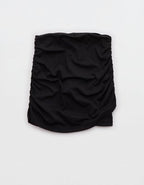 OFFLINE By Aerie Real Me 5" Foldover Skirted Bike Short - True Black
