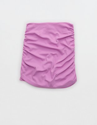 OFFLINE By Aerie Real Me 5" Foldover Skirted Bike Short - Planet Pink