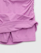 OFFLINE By Aerie Real Me 5" Foldover Skirted Bike Short - Planet Pink