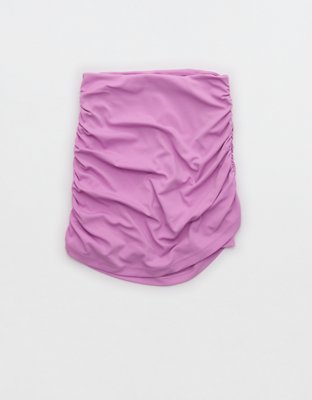 OFFLINE By Aerie Real Me 5" Foldover Skirted Bike Short - Planet Pink