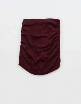 OFFLINE By Aerie Real Me 5" Foldover Skirted Bike Short - Royal Berry