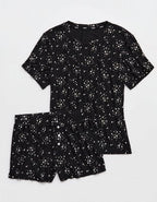 OVERSLEPT by Aerie Real Soft® Ribbed Boxer - True Black