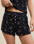 OVERSLEPT by Aerie Real Soft® Ribbed Boxer - True Black
