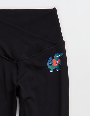 Florida Gators OFFLINE By Aerie Crossover Legging - Black