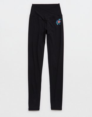 Florida Gators OFFLINE By Aerie Crossover Legging - Black