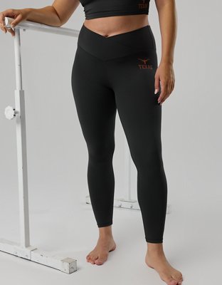 Texas Longhorns OFFLINE By Aerie Crossover Legging - Onyx Black