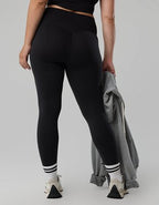 LSU Tigers OFFLINE By Aerie Crossover Legging - Bold Black