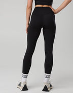 Georgia Bulldogs OFFLINE By Aerie Crossover Legging - True Black
