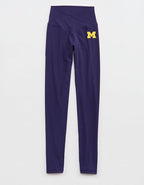 Michigan Wolverines OFFLINE By Aerie Crossover Legging - Classic Navy