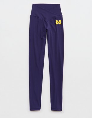 Michigan Wolverines OFFLINE By Aerie Crossover Legging - Classic Navy
