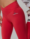Georgia Bulldogs OFFLINE By Aerie Crossover Legging - Bright Red