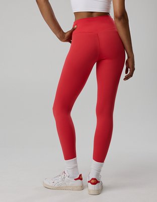Ohio State Buckeyes OFFLINE By Aerie Crossover Legging - Bright Red