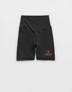 Texas Longhorns OFFLINE By Aerie Crossover 5" Bike Short - Onyx Black