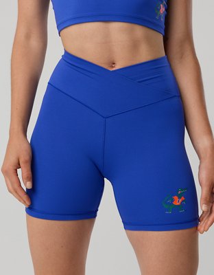 Florida Gators OFFLINE By Aerie Crossover 5" Bike Short - Blue