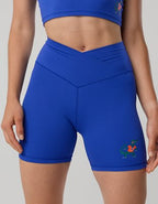 Florida Gators OFFLINE By Aerie Crossover 5" Bike Short - Blue