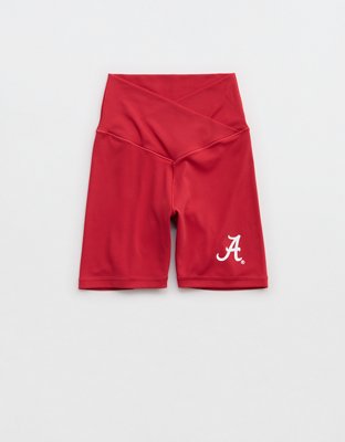 Alabama Crimson Tide OFFLINE By Aerie Crossover 5" Bike Short - Red