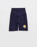 Notre Dame Fighting Irish OFFLINE By Aerie Crossover 5" Bike Short - Blue Street