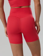 Ohio State Buckeyes OFFLINE By Aerie Crossover 5" Bike Short - Bright Red