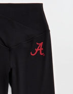 Alabama Crimson Tide OFFLINE By Aerie Crossover Flare Legging - Bold Black