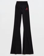 Alabama Crimson Tide OFFLINE By Aerie Crossover Flare Legging - Bold Black