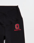 Ohio State Buckeyes OFFLINE By Aerie Crossover Flare Legging - True Black