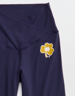 Notre Dame Fighting Irish OFFLINE By Aerie Crossover Legging - Blue Street