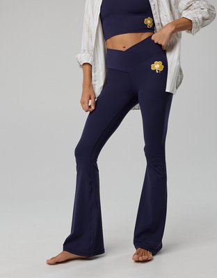 Notre Dame Fighting Irish OFFLINE By Aerie Crossover Legging - Blue Street