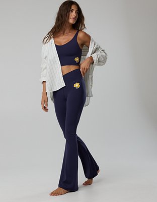 Notre Dame Fighting Irish OFFLINE By Aerie Crossover Legging - Blue Street