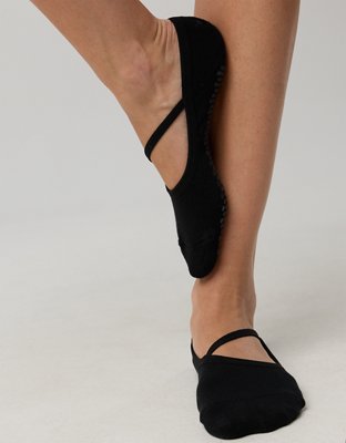 OFFLINE By Aerie x LUCKY HONEY Ballet Grip Socks - True Black