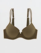 Sunnie Demi Push Up Bra - Festive Olive